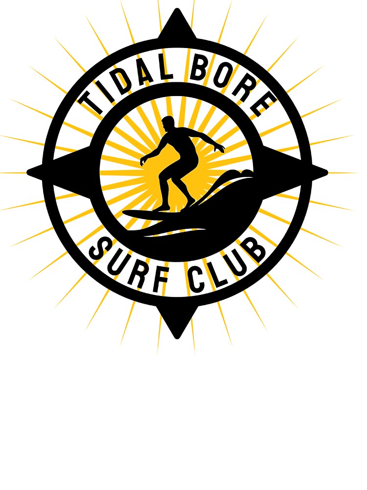Tidal Bore Surf Club Starburst by TheTidalBores
