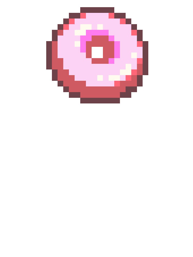 pixel doughnut by PixelArtiste
