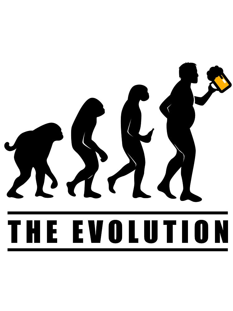 The Evolution Funny T-Shirt for Men and Women by AllStarMerch