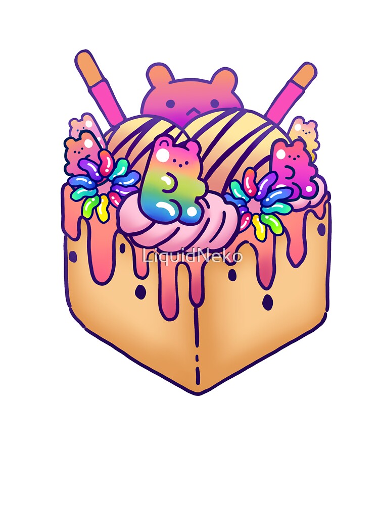 Cute Kawaii Jelly Bear Icecream by LiquidNeko