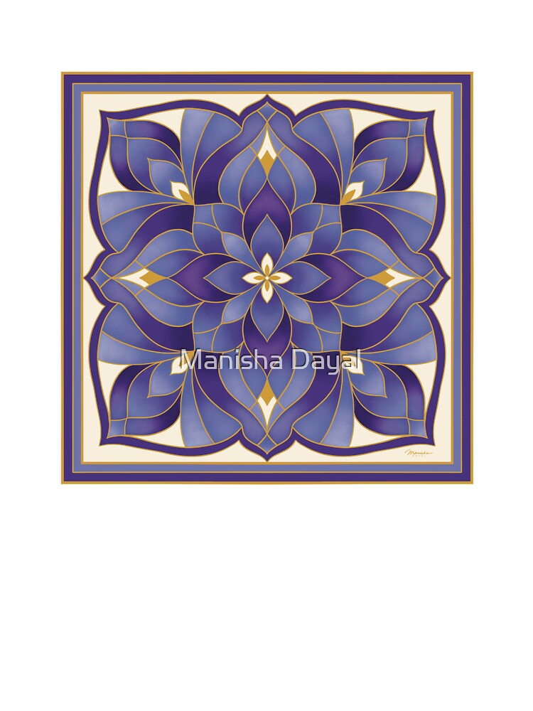 In Bloom - Purple by Manisha Dayal