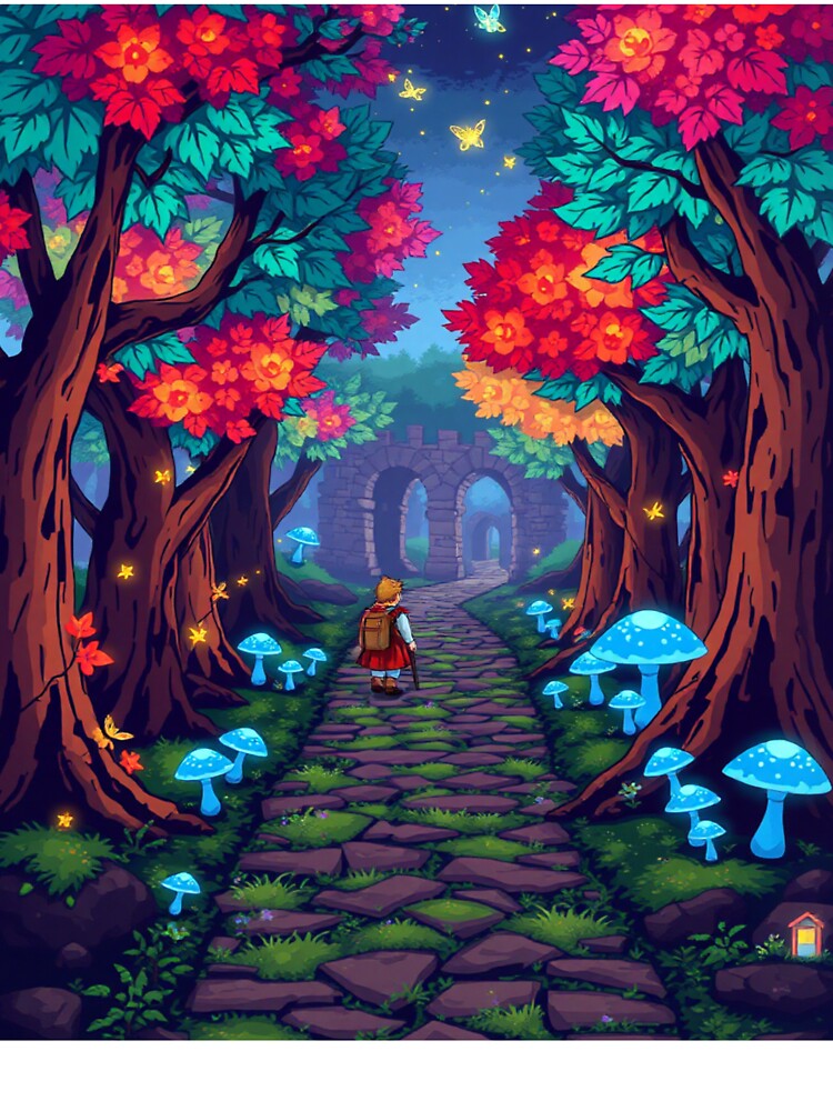 The Enchanted Pathway by PortalGamerArt