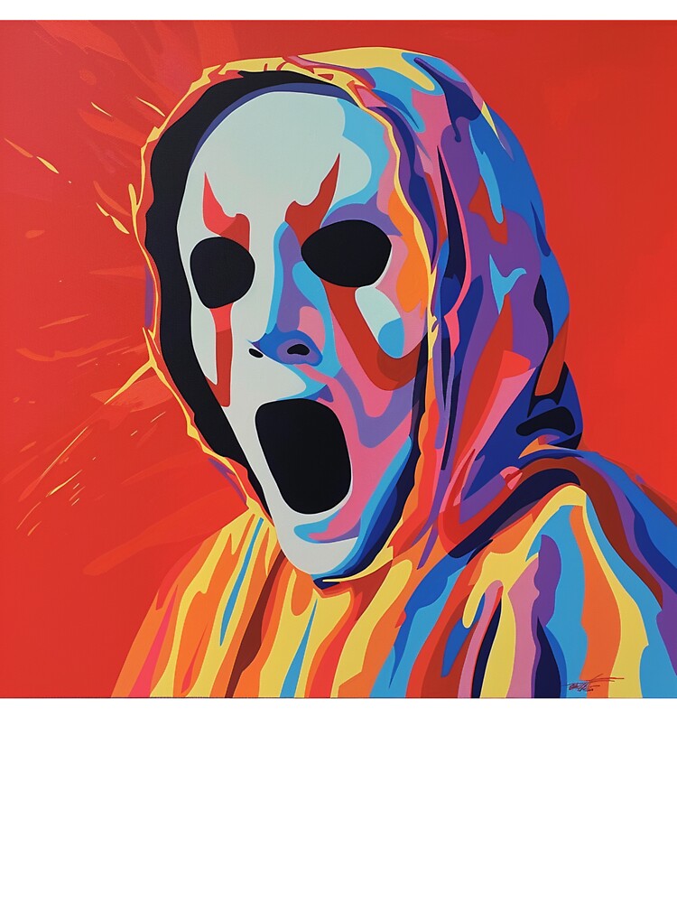 Horror Movie Villain Pop Art 2 by AstroRisq