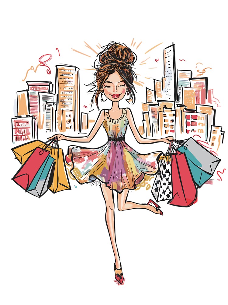 The Chic Shopaholic Girl by JPees