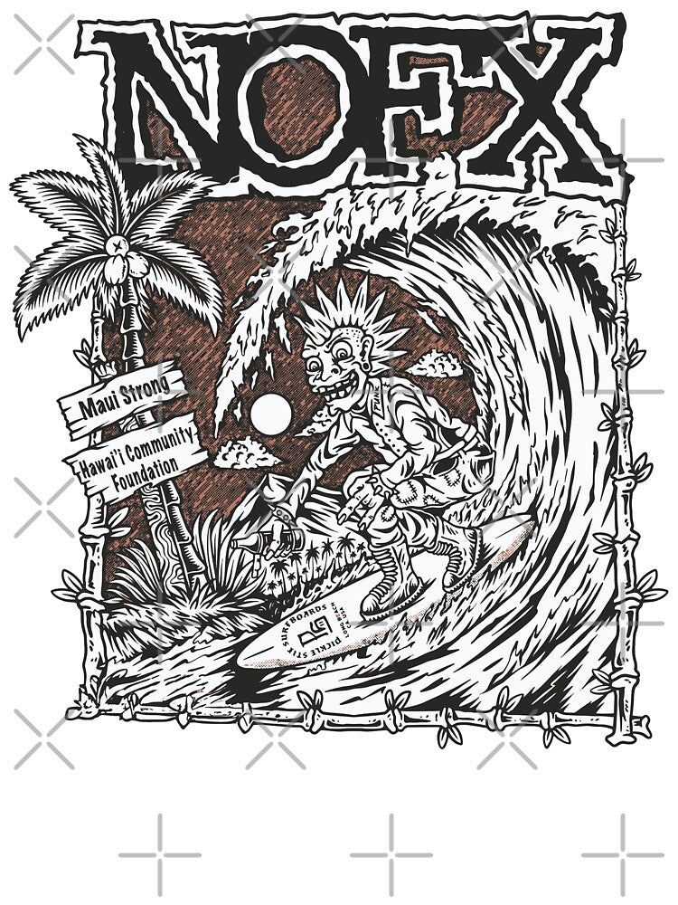 NOFX T-Shirt – Punk Rock & Chaotic Surf by rockfanatic