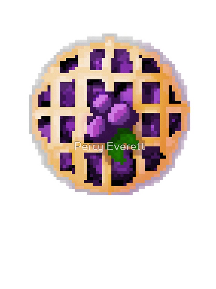Pixel art Grape Pie by Percy Everett