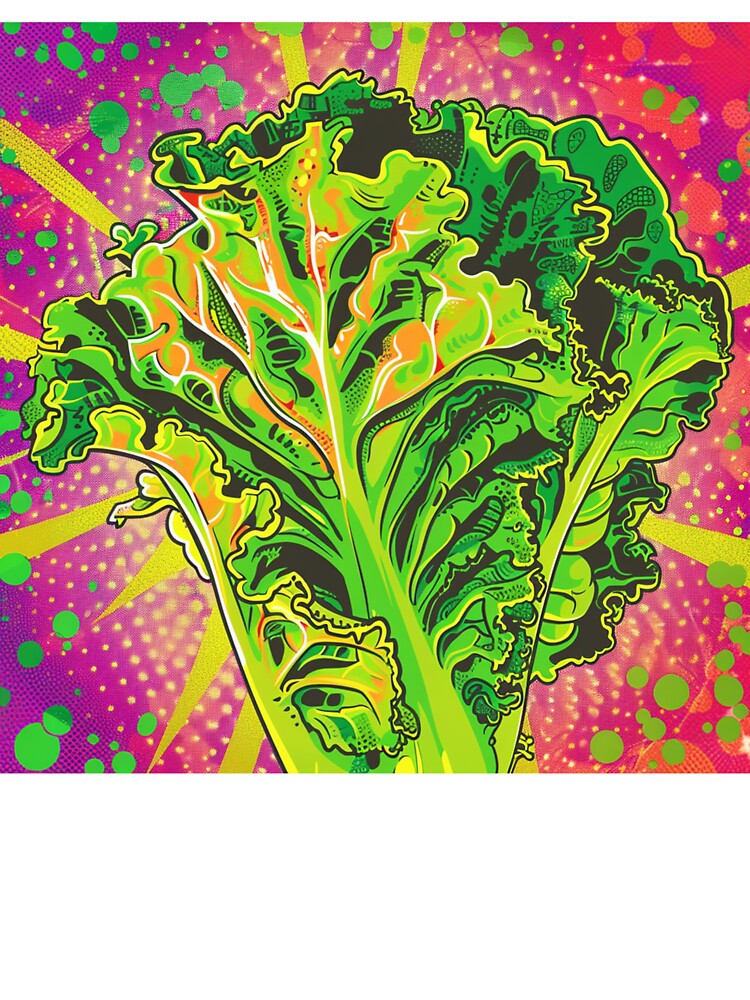 Lettuce Pop Art 2 by AstroRisq