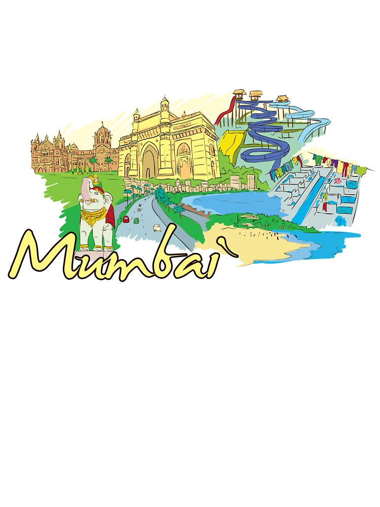 Mumbai India - Beautiful Places Around The World by Ding-One