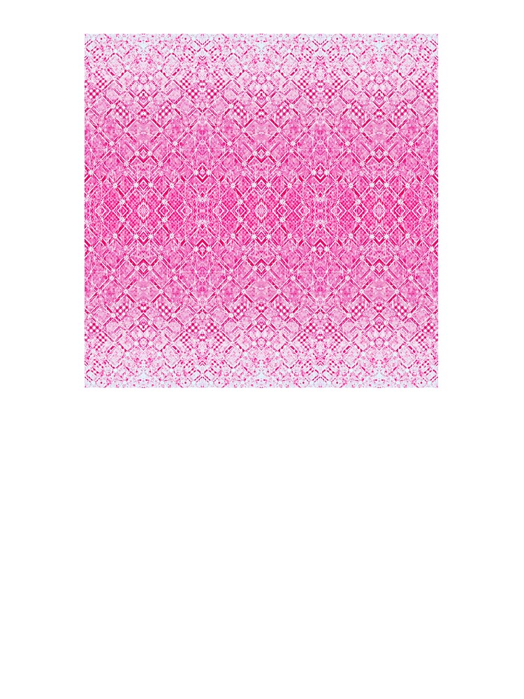 Pink Boho Abstract Pattern by Sachie's Studio
