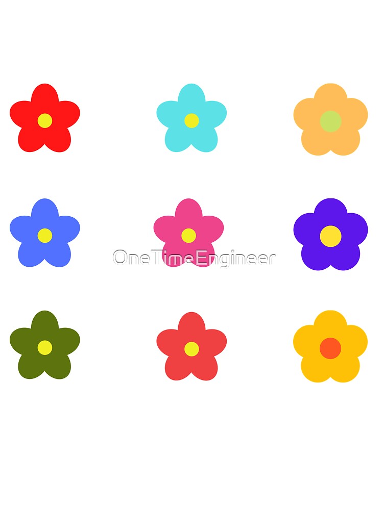 Bib Flower Pack by OneTimeEngineer