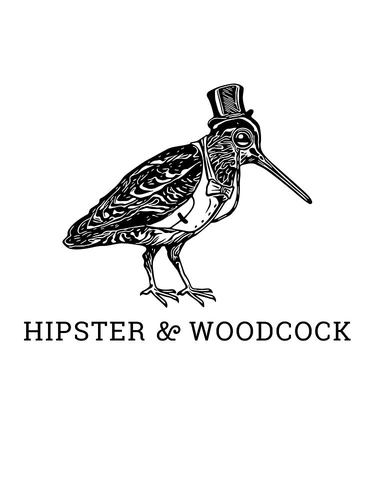 HIPSTER & WOODCOCK - Original Logo Tee by hipsterwoodcock