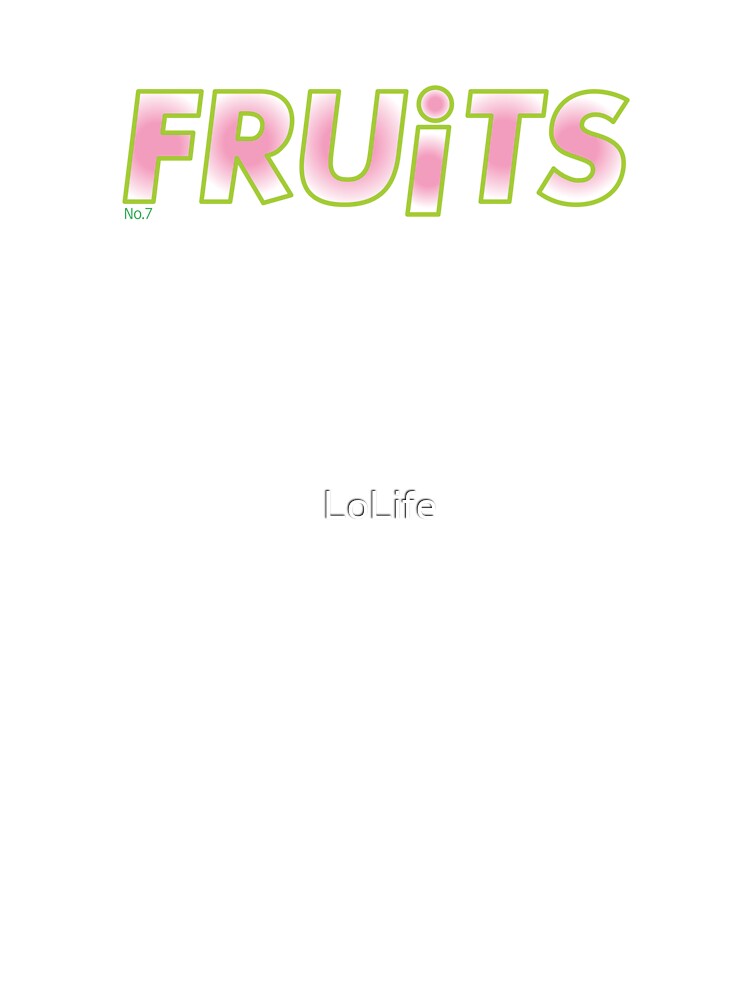 Fruits Tokyo Street Fashion Graphic Logo – Y2K Indie Sleaze Style by LoLife