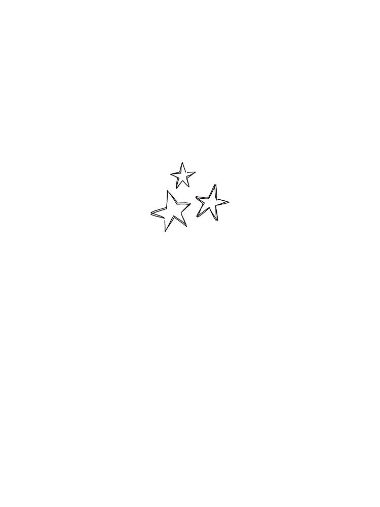 Group of stars drawing doodle by emberbliss
