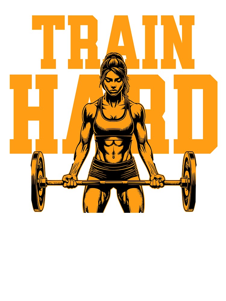Train Hard – Fitness Motivation by ByZimbo