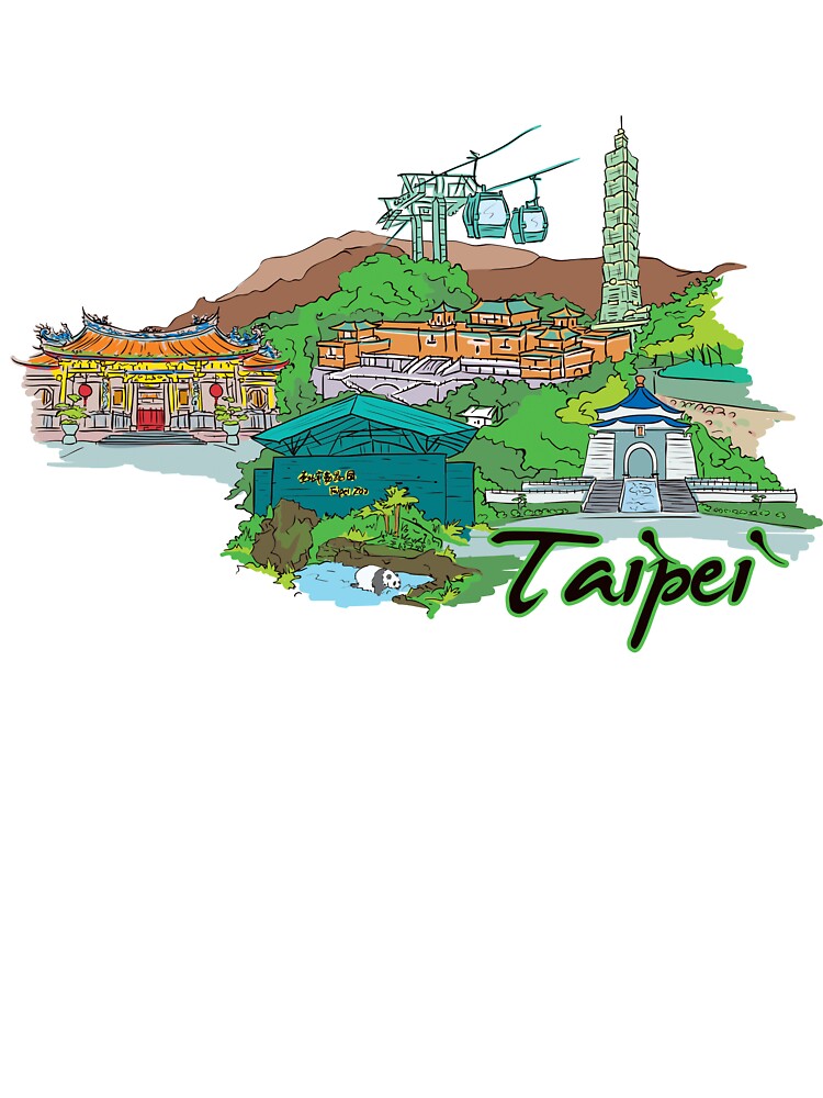Taipei Taiwan - Beautiful Places Around The World by Ding-One
