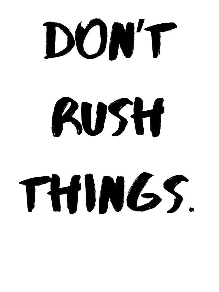Don't Rush Things | Motivational & Inspirational by Salman Hino