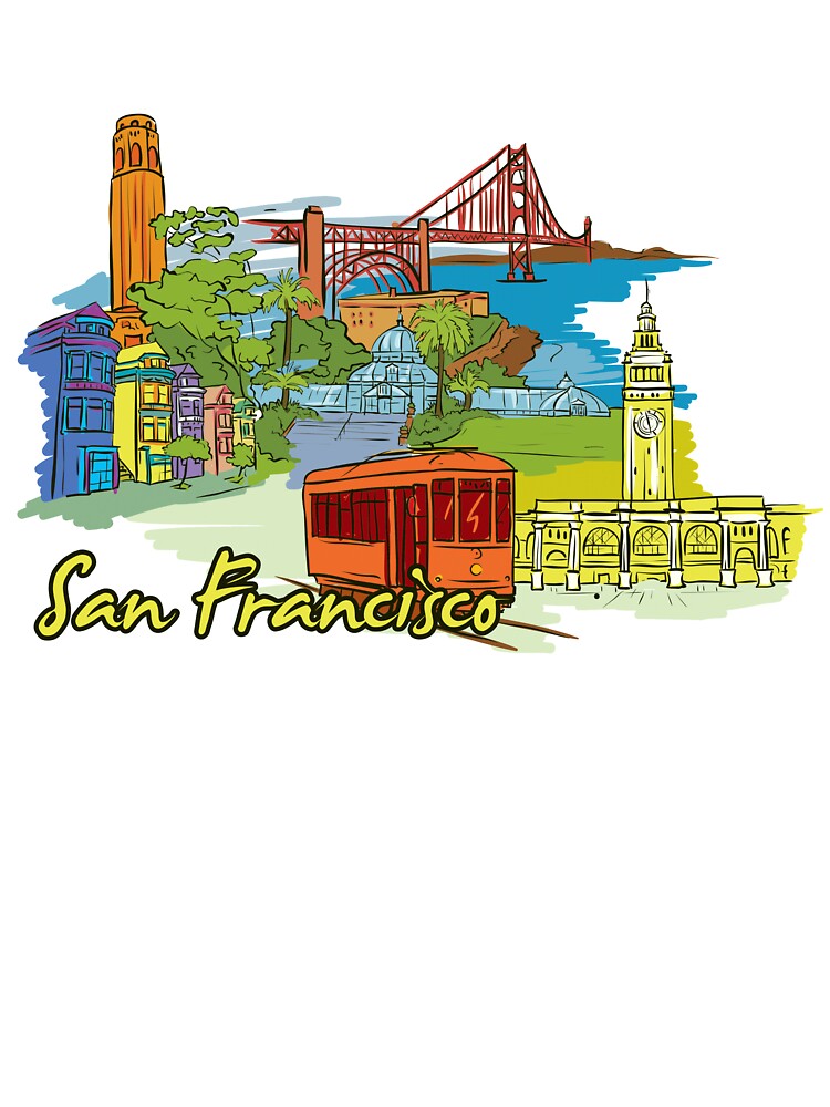 San Francisco California - Beautiful Places Around The World by Ding-One