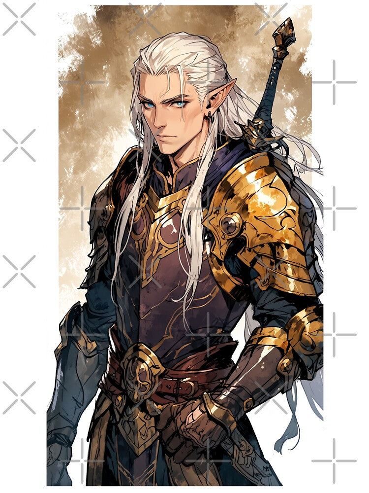 Elf Paladin by ArtCraftLab