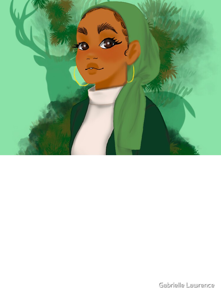 Melanin Cartoon by Gabrielle Lawrence