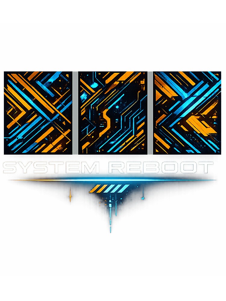 System Reboot - Graphic neon by Artemdesigners