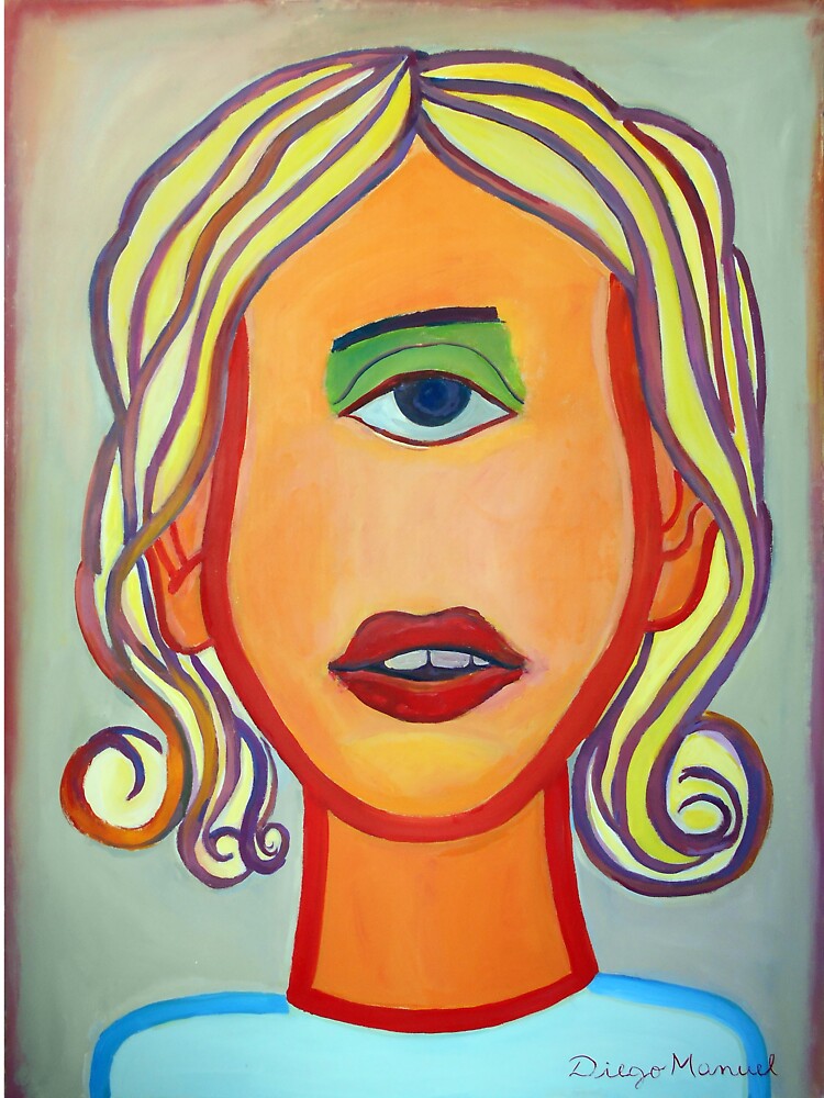 Cabeza de mujer by Diego Manuel Rodriguez