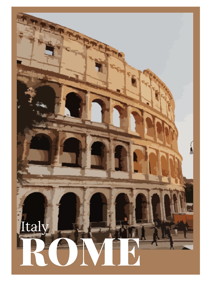 Rome - T-shirts, Hoodies and Sweatshirts by TripsandPrints