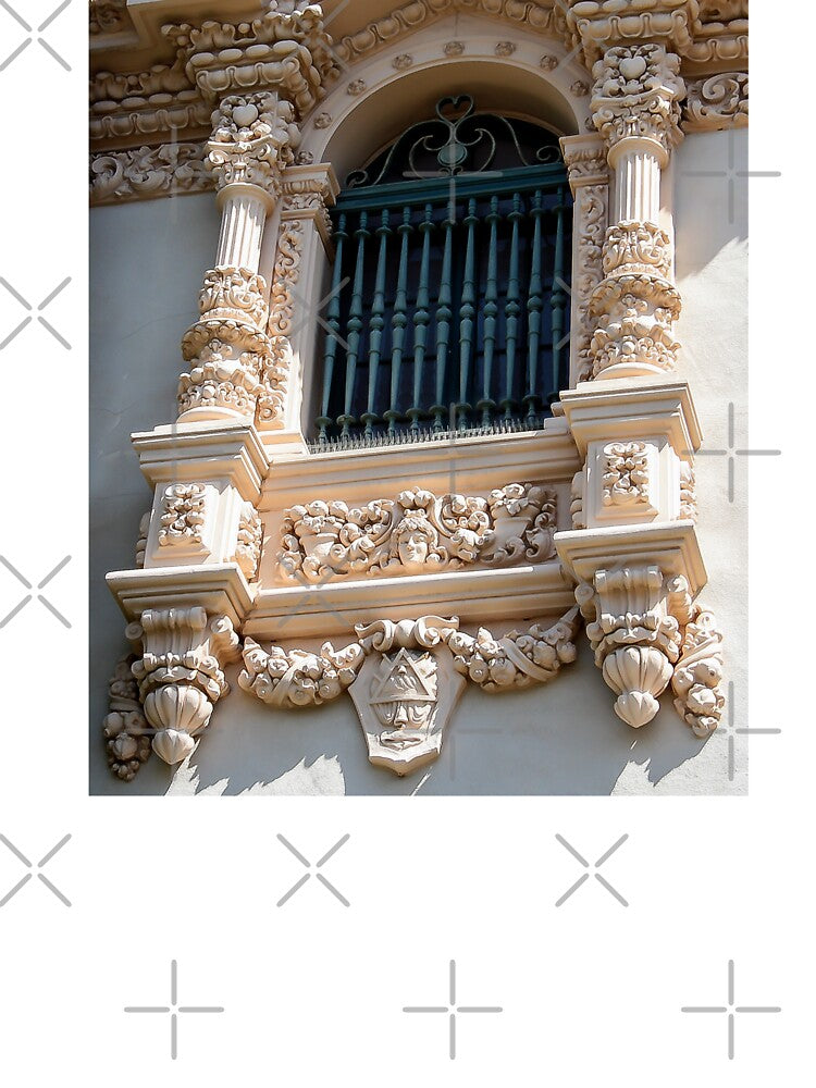 Museum Window in Balboa Park, San Diego, California by heatherfriedman