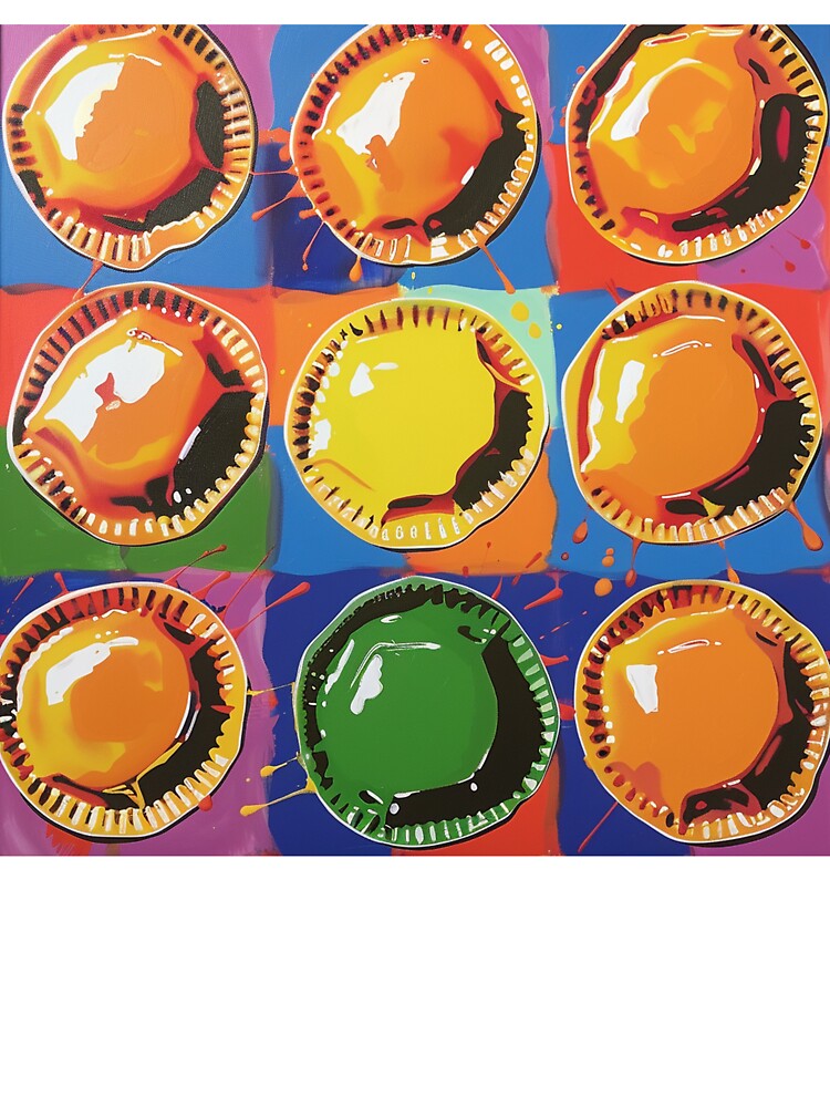 Ravioli Pasta Pop Art 1 by AstroRisq