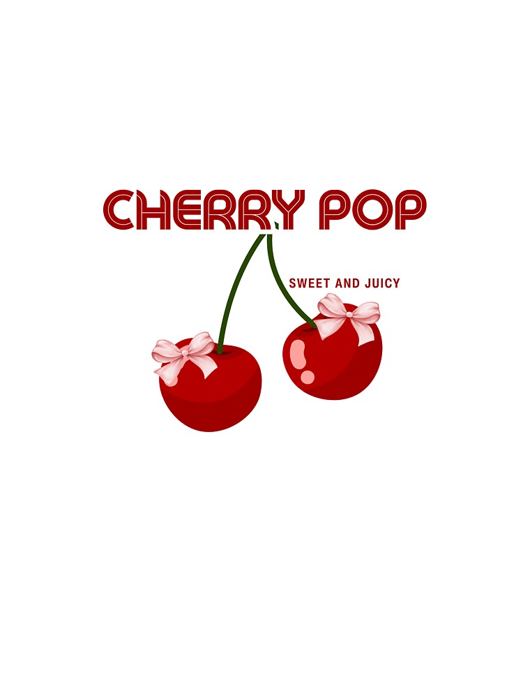 Cute Y2K Cherry Design – Girly 2000s Aesthetic by SimplyCarms