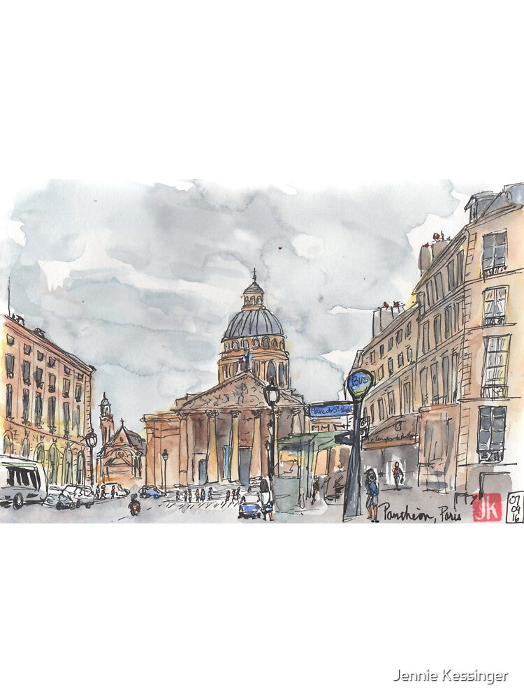 Paris Pantheon View by Jennie Kessinger