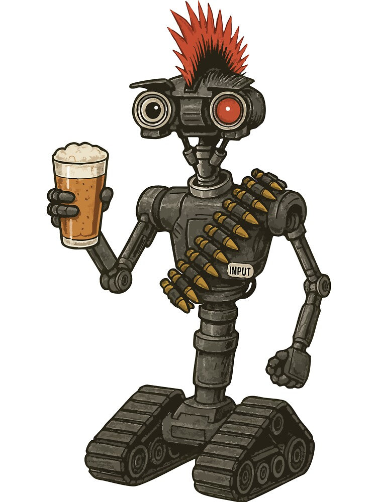 Input Beer Robot 5 by Silverbirch-UK