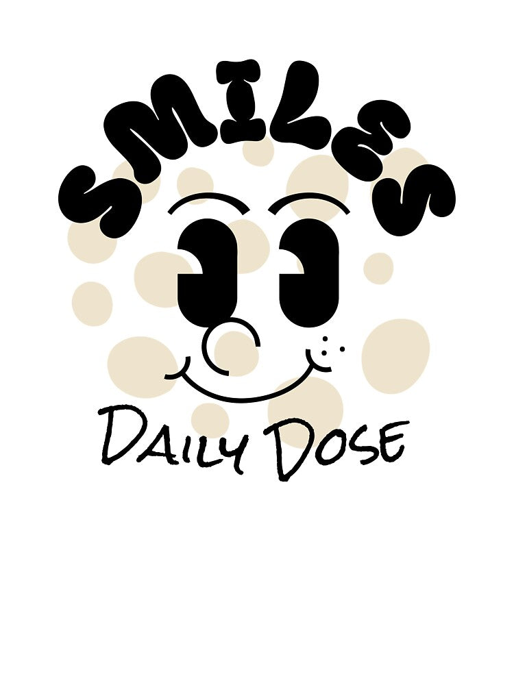 Smiles, Daily Dose – Wear Your Positivity by ByZimbo
