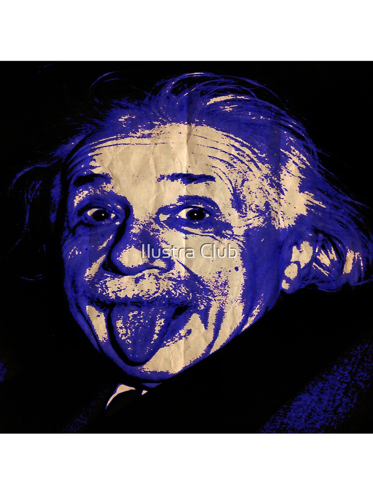 einstein pop art by Ilustra Club