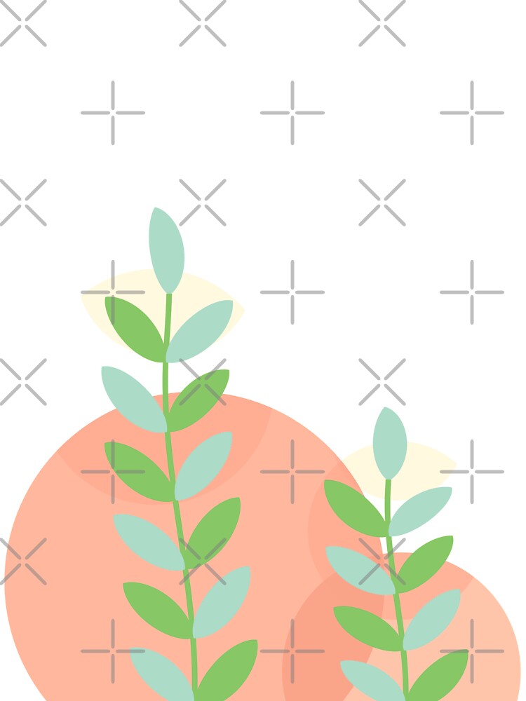 Minimalist Plant Art by kasthu