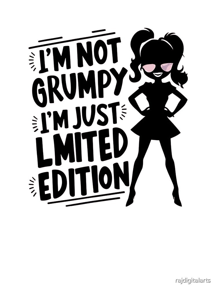 i'm no grumpy by rajdigitalarts