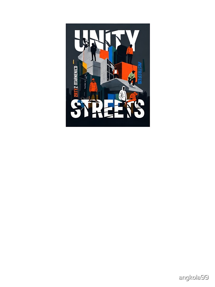 Urban streetwear graphic t-shirt design of urban style poster art by angkola99