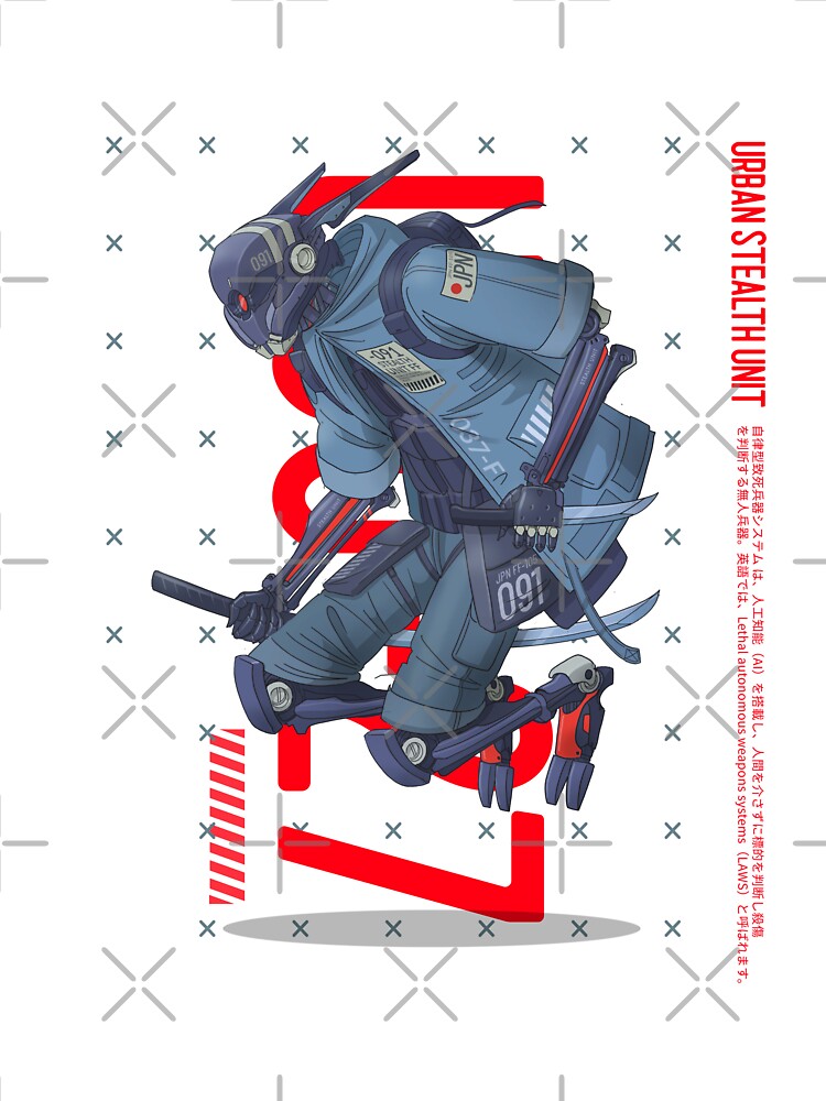 Urban Robot Cool Warrior Essential by Zuuag