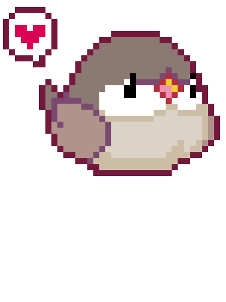pixel bird by PixelArtiste