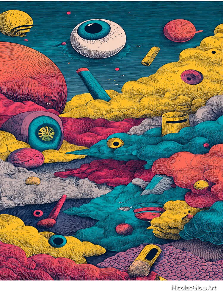 Strange Things Pop Art by NicolasGlowArt