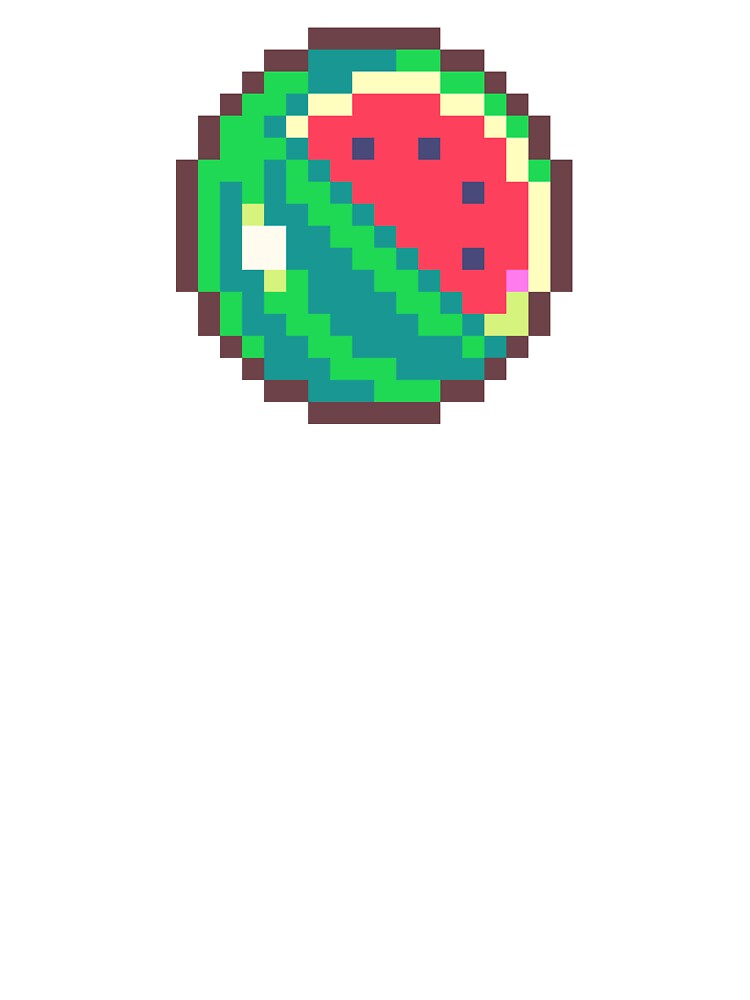 pixel watermelon by PixelArtiste