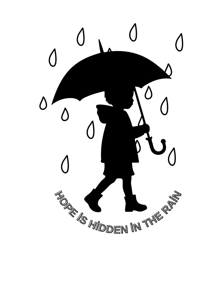 HOPE IS HIDDEN IN THE RAIN - AESTHETIS RAIN DESIGN by tgbclb