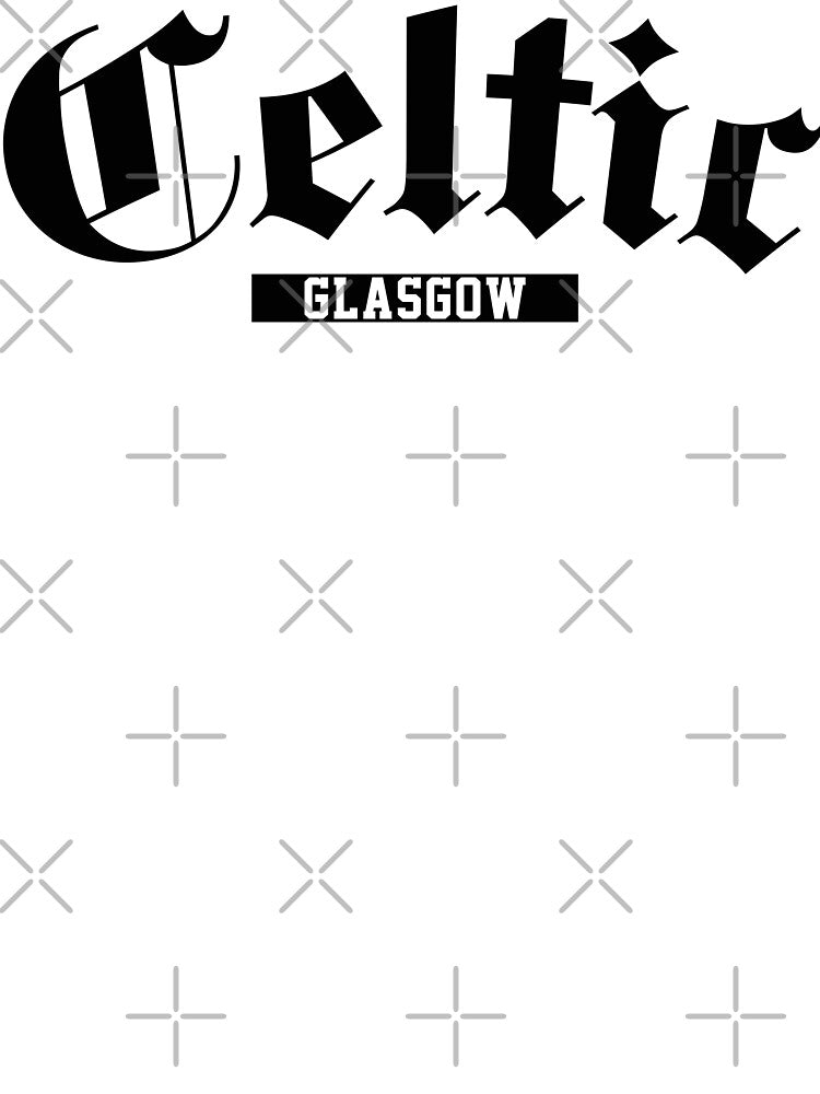 Celtic Glasgow Palm Angels Oversized Font by The Half Volley