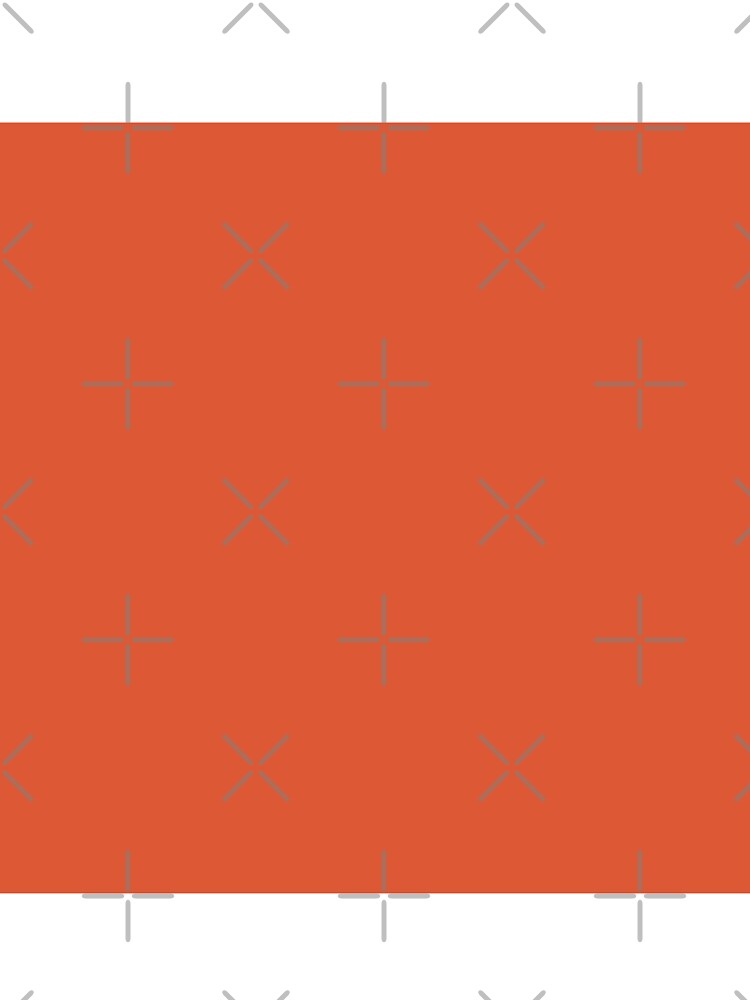 Plain Solid Color Sunset Hot Orange Vivid Orange (C10 M80 Y90) by mimihuang creations