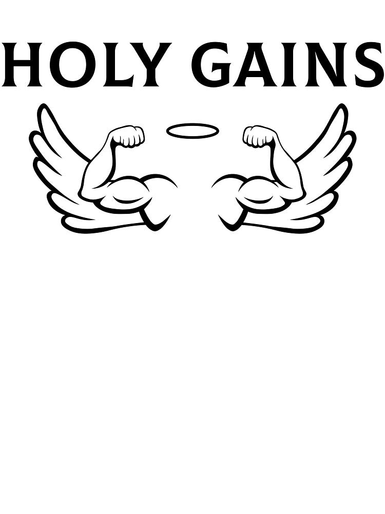 Holy Gains. GYM Appearls by DivyanshBora