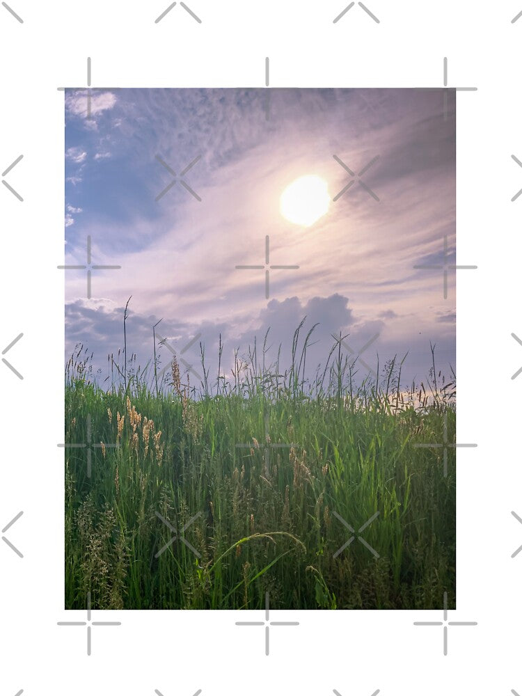 Nature Landscape Clouds Sun Green Lawn by eleonoraingrid