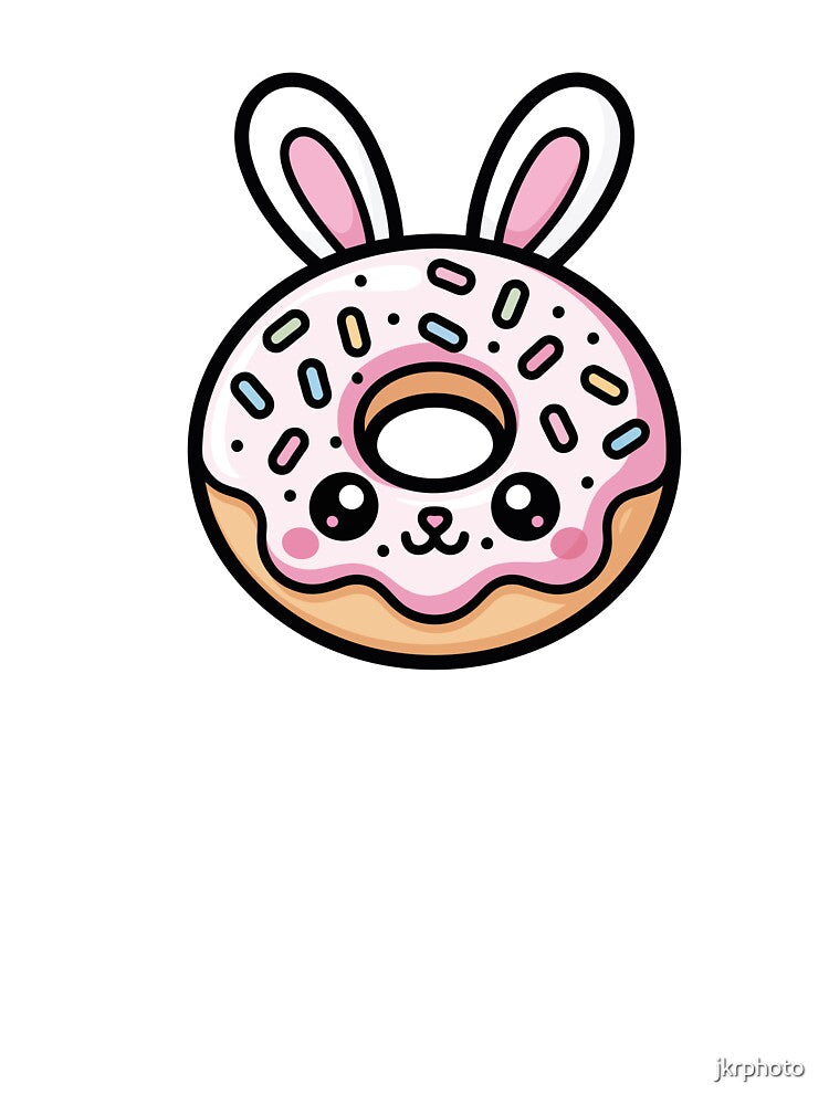 Easter Kawaii Bunny Donut by jkrphoto
