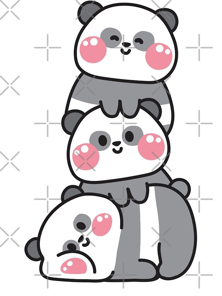 Cute Kawaii Panda by graphic-genie