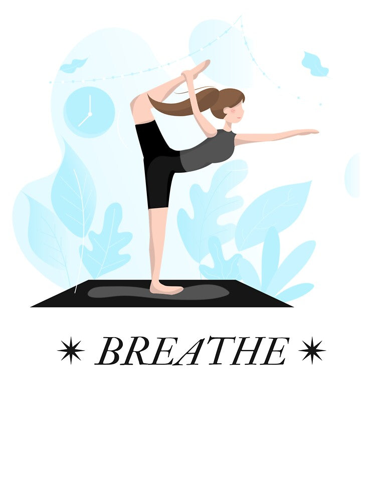 Unique Yoga Poses Classic T-Shirt by HalasDesign