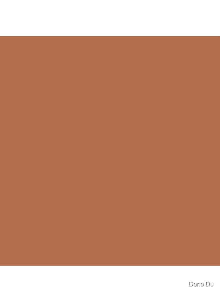 Terracotta Topaz solid by Dana Du