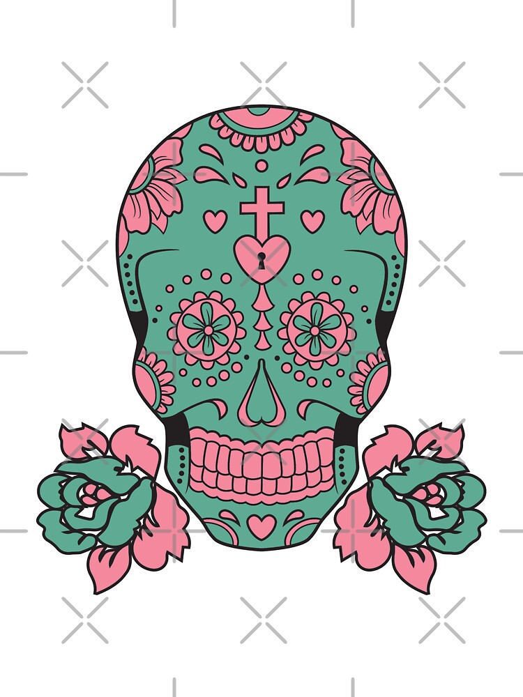 Soft color Skull by bles-art